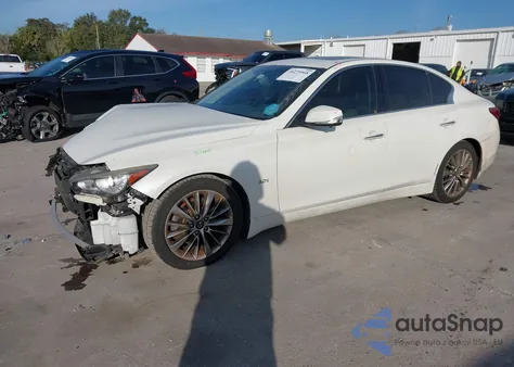 2018 Infiniti Q50 3.0T Luxe from USA, damaged, VIN JN1EV7AP5JM359062